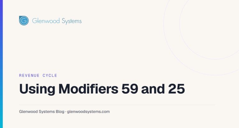 On using modifiers 59 & 25 …