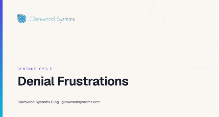 Denial frustrations…